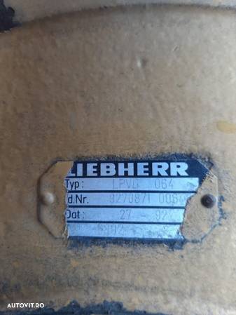 Pompa hidraulica  excavator  Liebherr cod. LPDV 064 - 2
