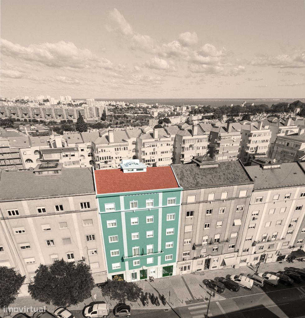 T2 na Penha de França em prédio com piscina comum - Grande imagem: 1/27