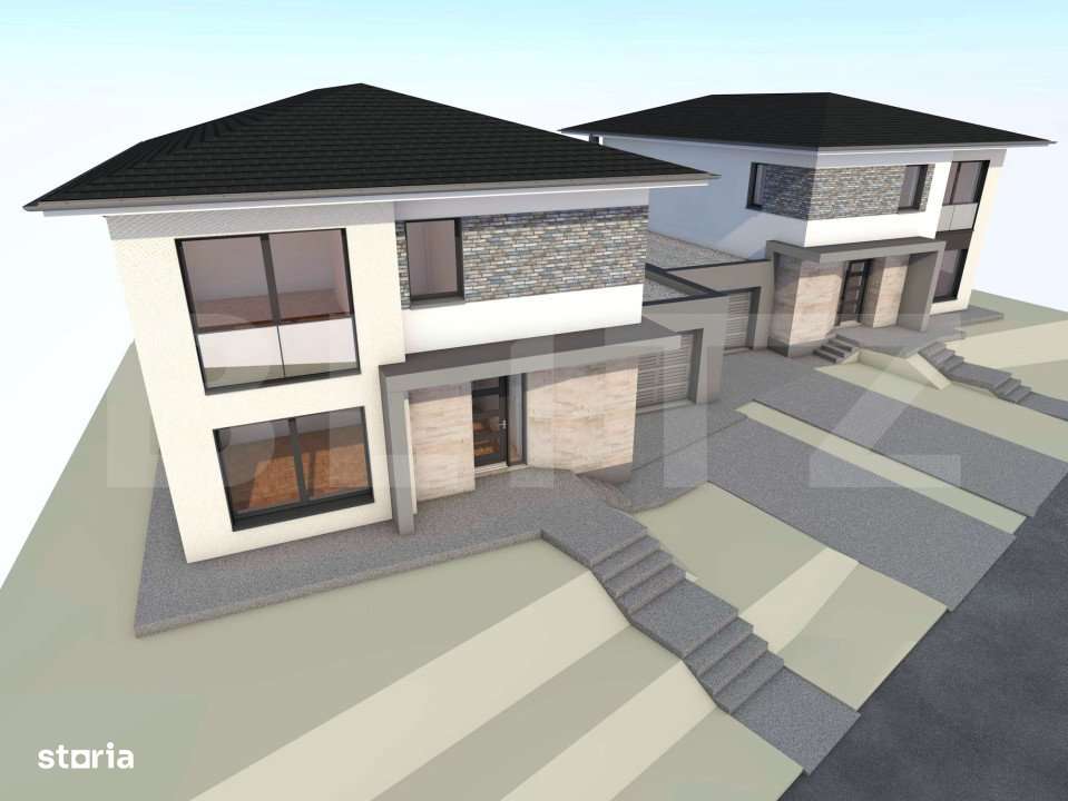 Casa individuala, 170 mp utili, garaj, 770 mp teren, Feleacu - Imagine principală: 4/16