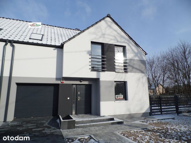 Bliźniak z garażem - Duża Działka 950 m kw-3