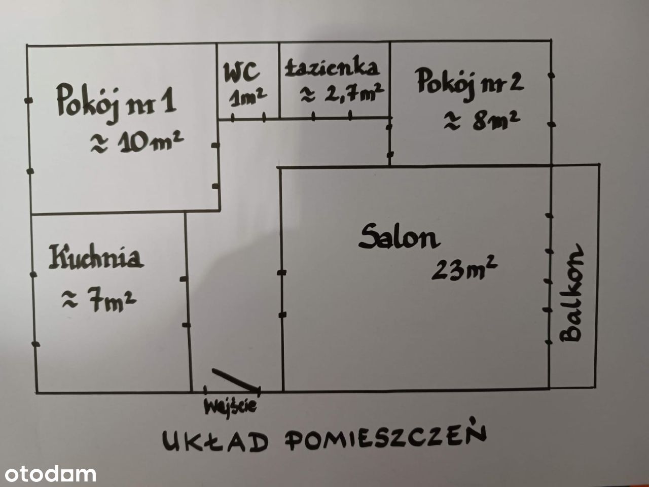 Sprzedam mieszkanie 3 pokoje 2 piętro 340tys zł