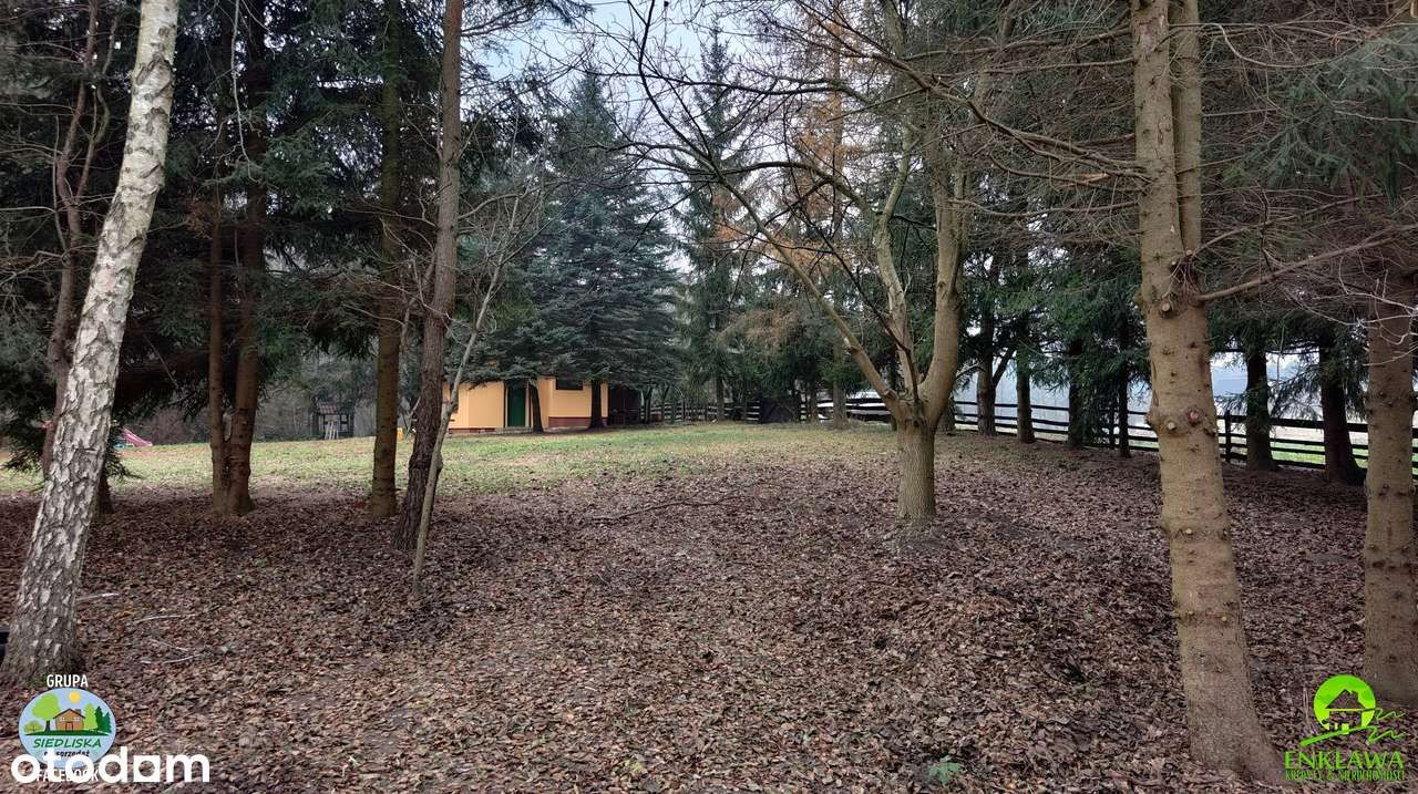 ENKLAWA prezentuje: Mały domek + DUŻA działka przy JEZIORZE! Zobacz-8