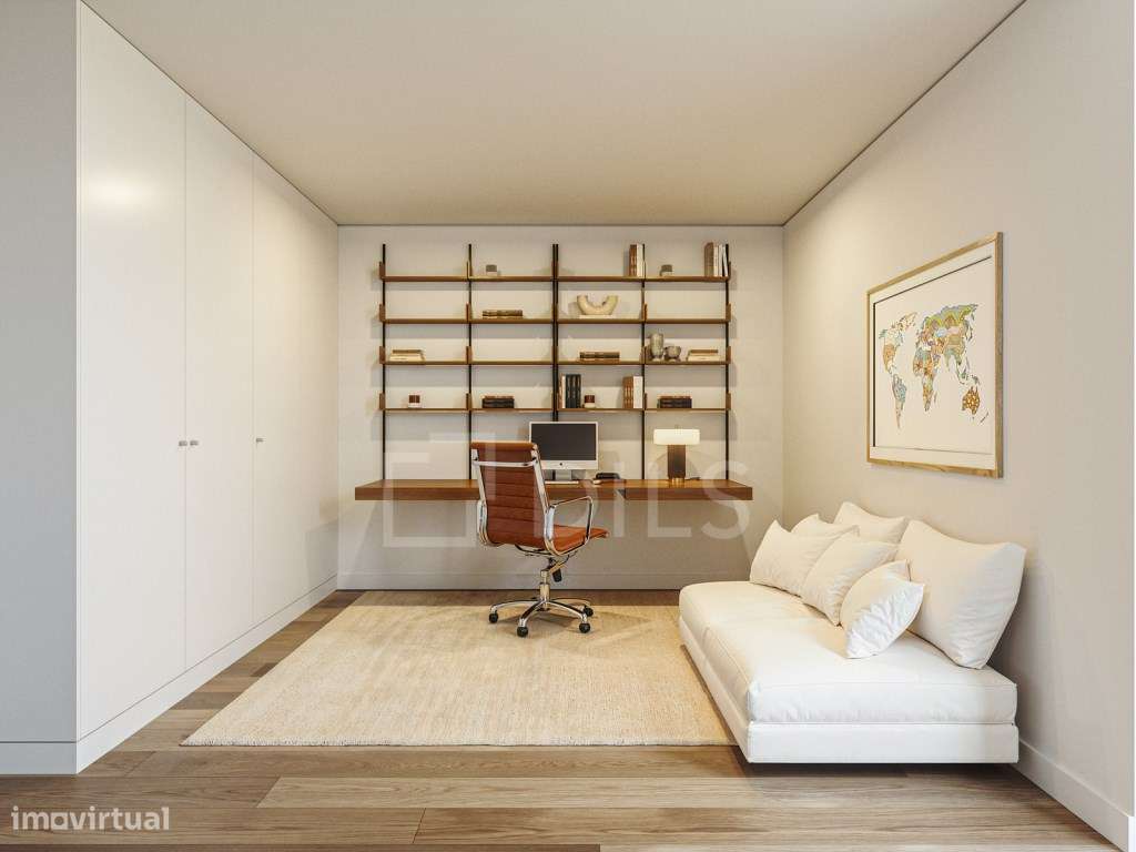 Apartamento T2 com varanda no novo empreendimento no campo Grande - Grande imagem: 5/77