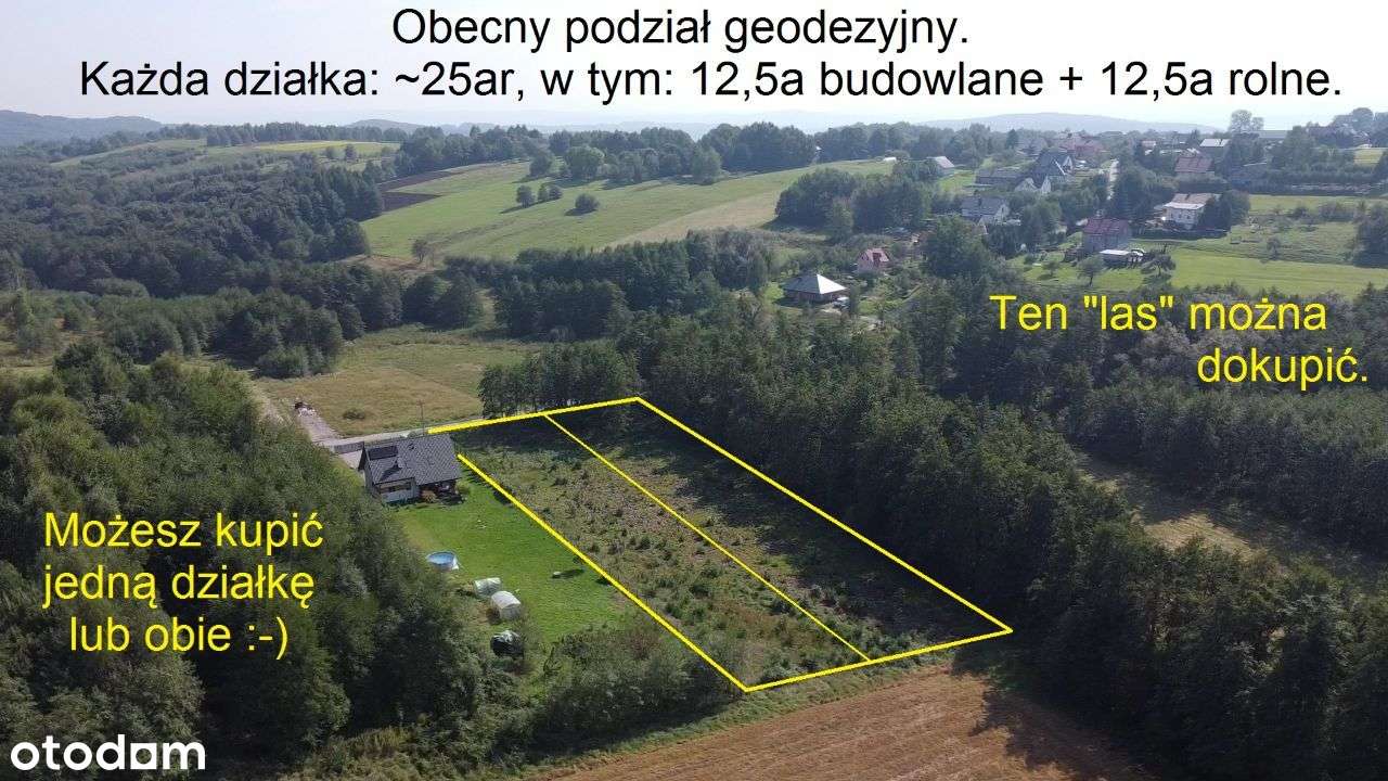 na sprzedaż 2 działki budowlano rolne (MPZP) - Pełny obrazek: 3/17