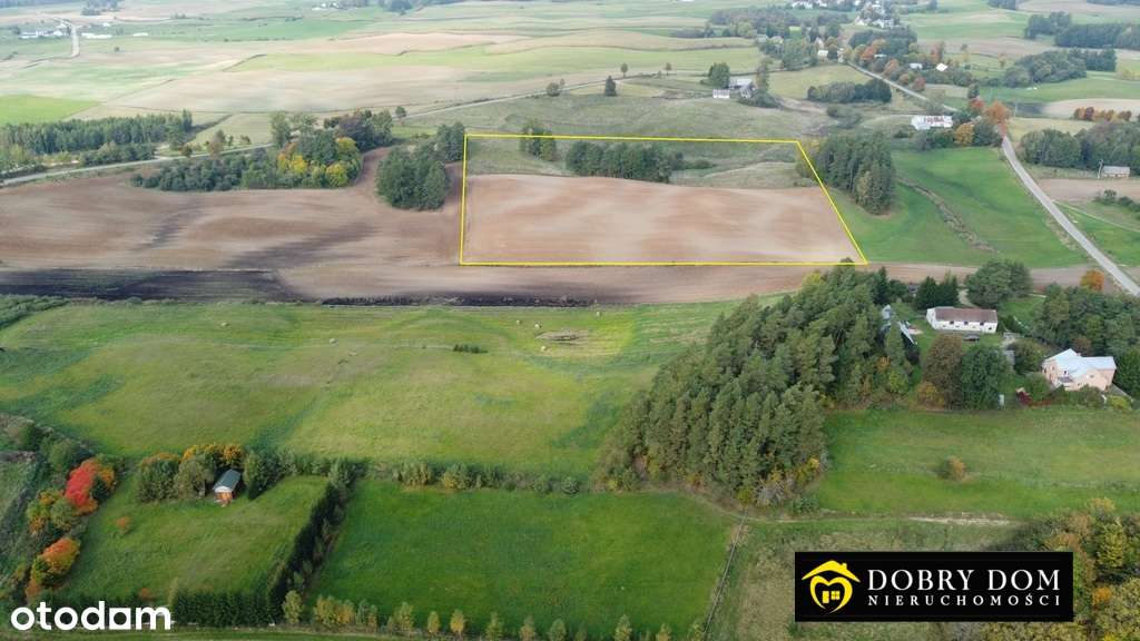 Piękna działka rolna 4,1 ha nad jeziorem-gmina Giby-5