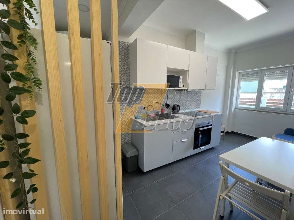 Apartamento T1 Totalmente Reabilitado em Santo António da Caparica-3