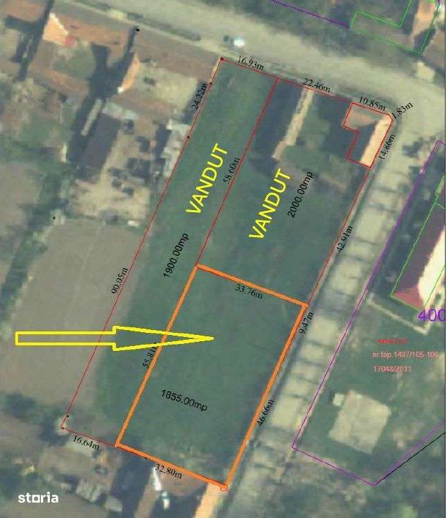 Teren Zgribesti numai 5 euro/mp - Imagine principală: 1/5