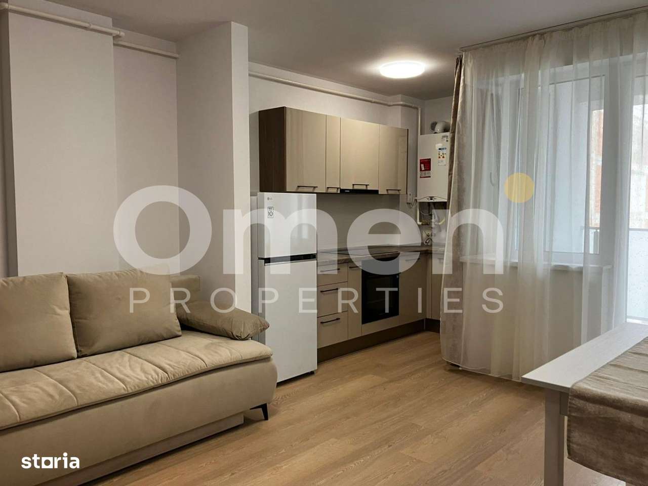 Închiriere apartament cu o cameră ultrafinisat, mobilat/utilat, bloc n - Imagine principală: 2/8