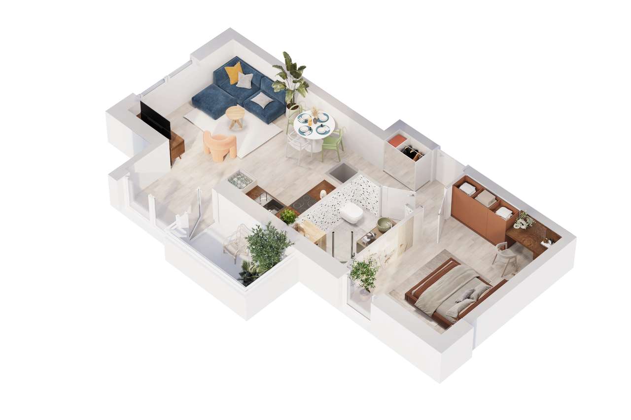 Mieszkanie na sprzedaż, 2 pokoje, 50 m², Murowana Goślina