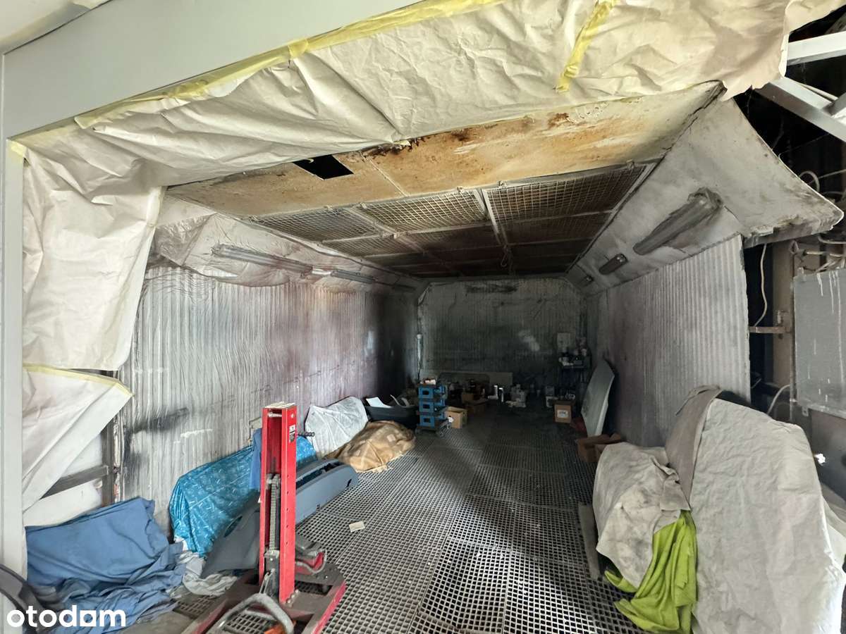 Warsztat samochodowy z lakiernią i pełnym wyposażeniem – Dąbrówka Mała - Pełny obrazek: 5/9