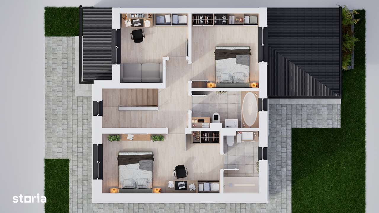 Duplex modern, living spatios – direct de la dezvoltator-7