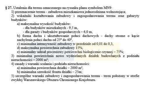 działka w otulinie Kpn-1