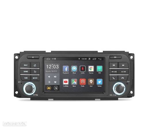 AUTO RADIO GPS ECRA TACTIL 5" PARA JEEP DODGE ANDORID 12 - 3