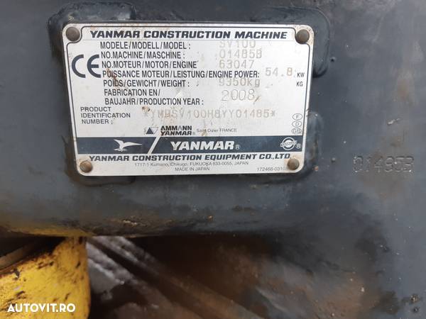 Yanmar SV 100 - 18