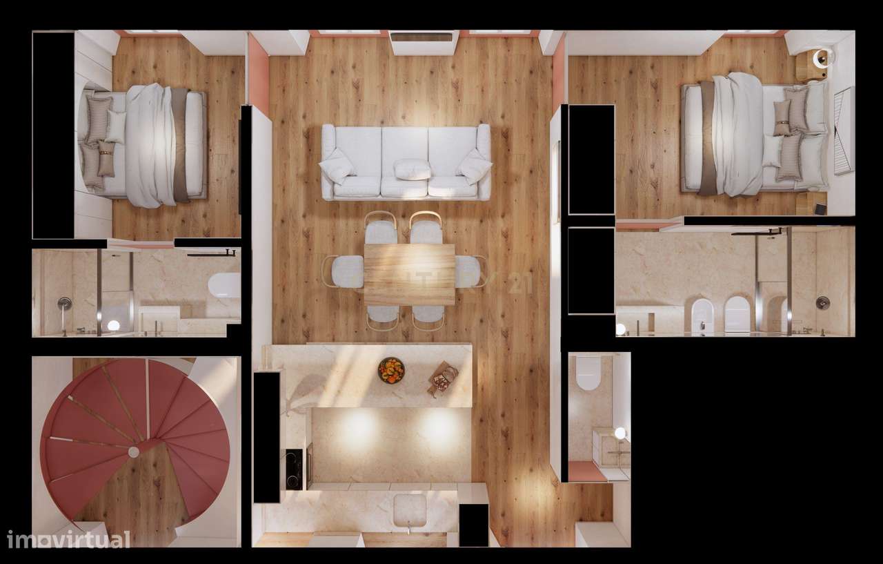 Apartamento T2 Belém, Lisboa-19