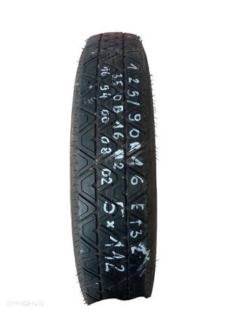 Koło Zapasowe Dojazdowe MERCEDES A B C KLASA 125/90 R16 3.50bx16h2 5x112 ET:32 1694000302 164401 - Gwarancja Wysyłka - 5