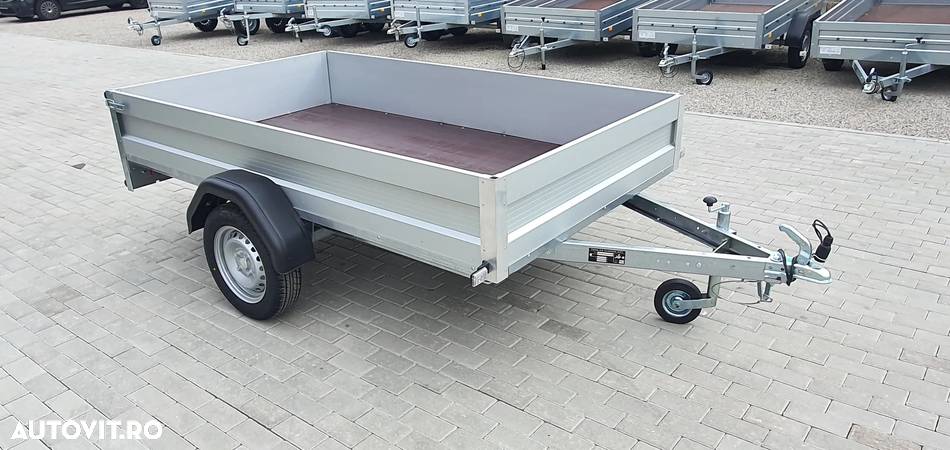 Trailer Europe ALFA -1,2 AXE ,Arc de foi,Al,750-3500kg - 2