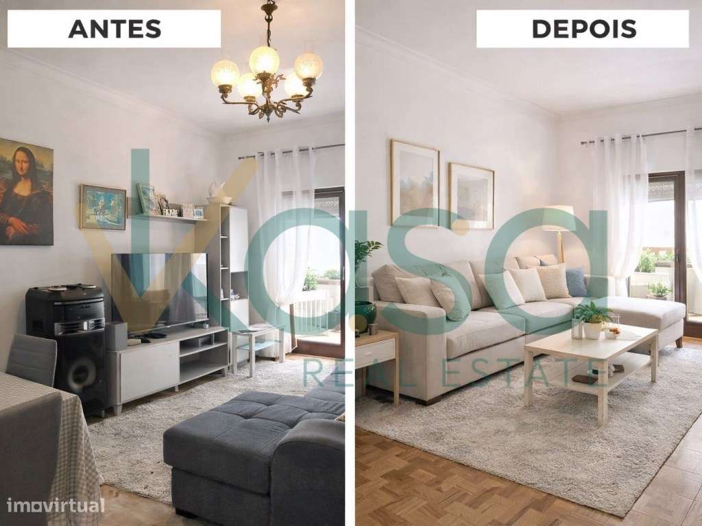 T3 na Quinta da Lomba | Vista Rio | Perto de transportes para Lisboa-0