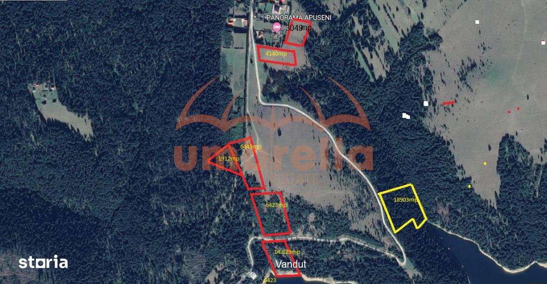 Teren de vanzare in Belis 6.449m²,  19€ m²-1