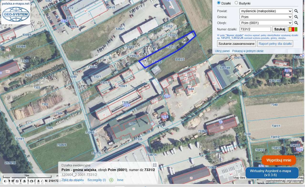 Nieruchomość inwestycyjna – 0,92 ha | Pcim, 850 m od S7 (Zakopianki)-8