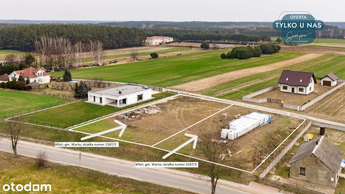 Działka z warunkami zabudowy - Pełny obrazek: 1/9