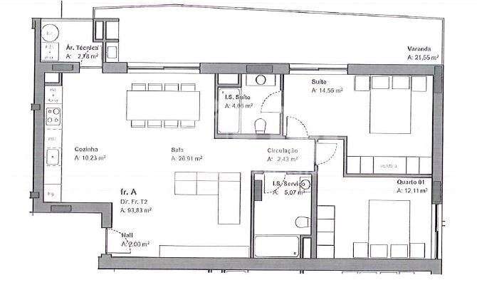 APARTAMENTO T2 EM CONSTRUÇÃO, SÃO FELIX DA MARINHA - Grande imagem: 5/5