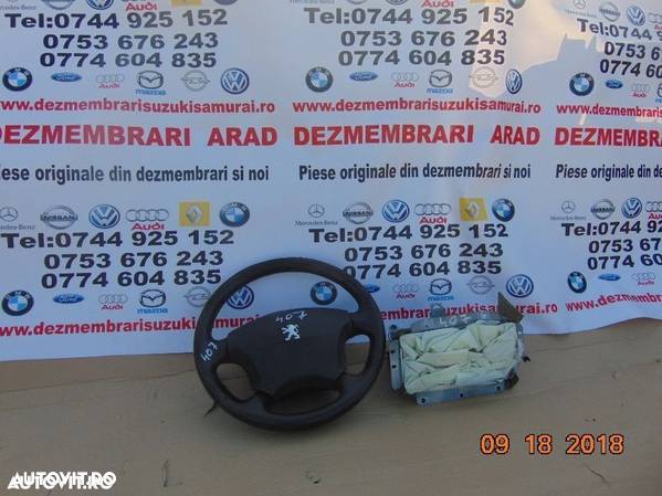 Volan Peugeot 407 an 2004-2010 airbag volan pasager dezmembrez 407 - 3