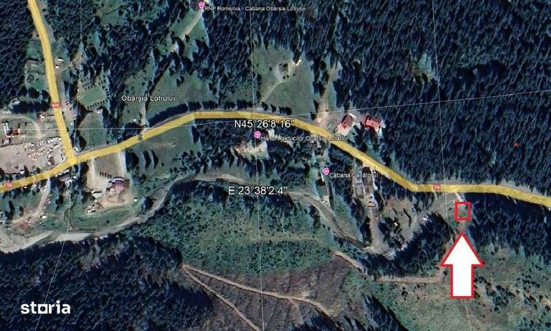 Vand teren 1094 mp la Partia de ski Transalpina (Obarsia Lotrului) - Imagine principală: 5/5