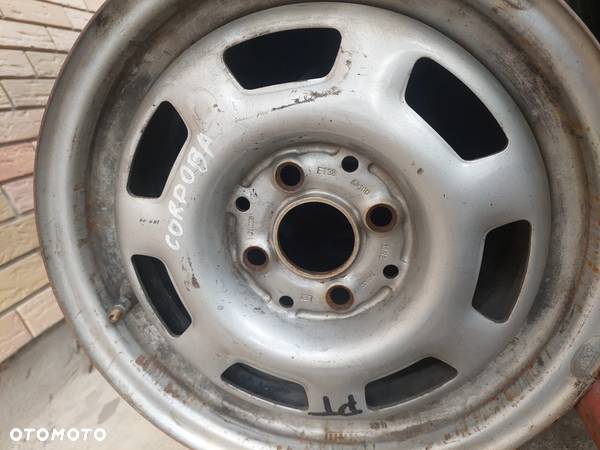 4 x Felga stalowa 14' 4x100 Polo Caddy Inca Seat Ibiza Cordoba - 1