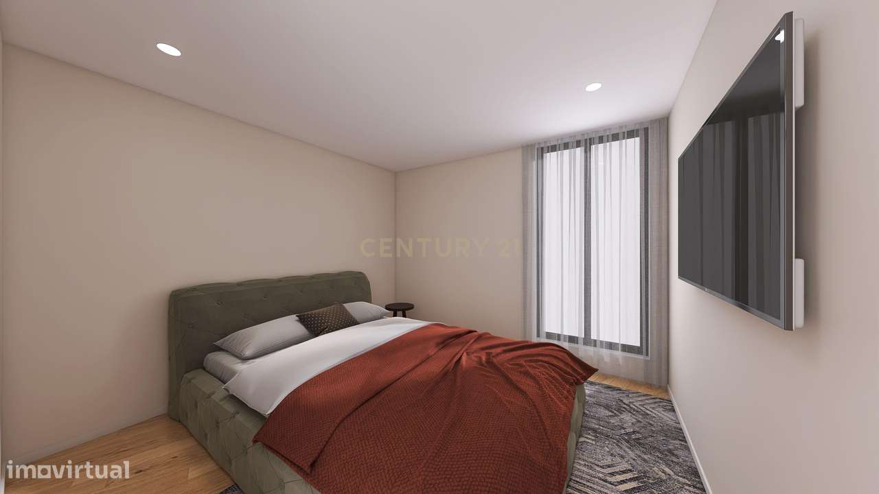 Apartamento T1 na Ponte da Pedra — Gueifães, Maia - Grande imagem: 5/29