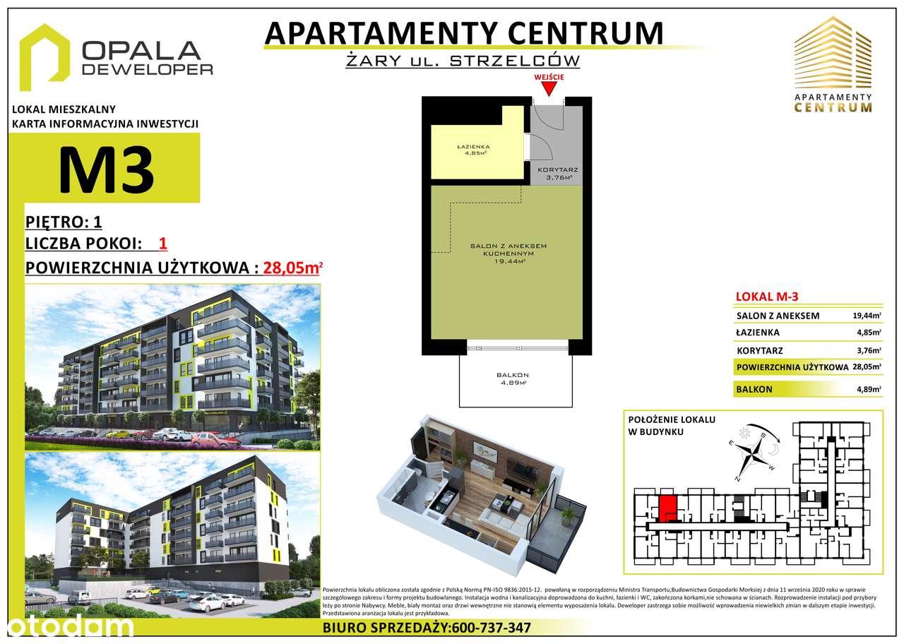 Wyjątkowy najwyższy budynek Osiedle Muzyków Żary-16