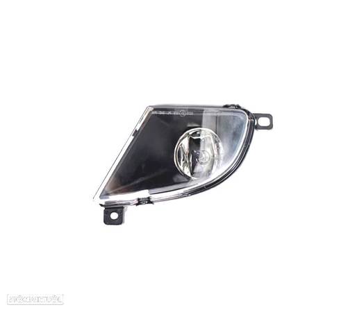 FAROL ESQ DE NEVOEIRO PARA BMW SERIE 5 E60 07-09 FUNDO PRETO - 1