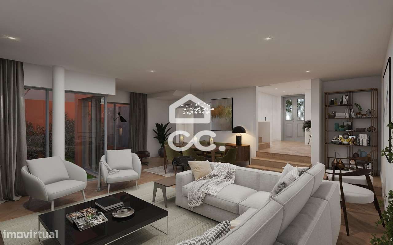 Moradia com projeto aprovado para T4 de luxo, na Foz Velha, com garage - Grande imagem: 2/44