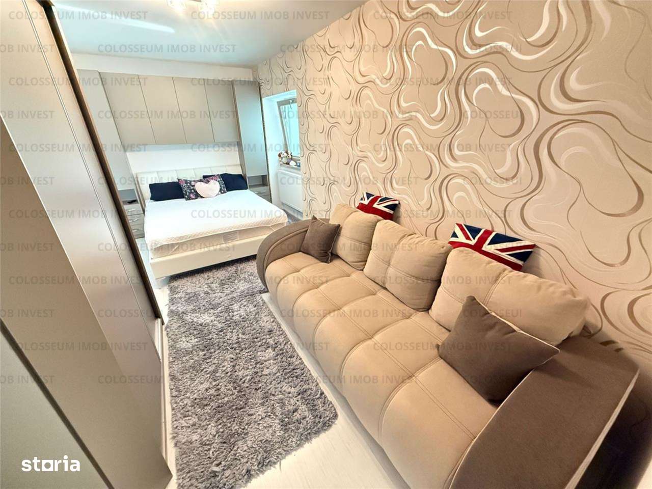 0 % Comision Cumparator ! Centru Civic/Afi ,2 camere mobilat / utilat - Imagine principală: 4/13