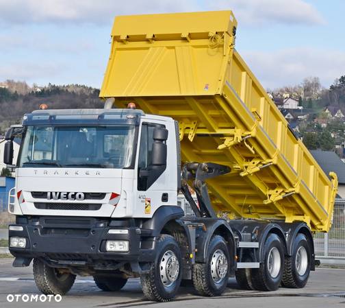 Iveco TRAKKER 410 * WYWROTKA 6,00 m + BORDMATIC / 8x4 - 4