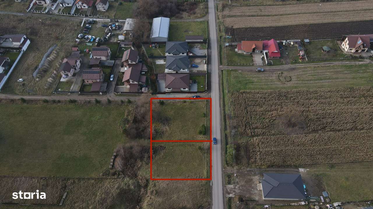Teren de vanzare in Budiu Mic 700 mp / asfalt / principala-2