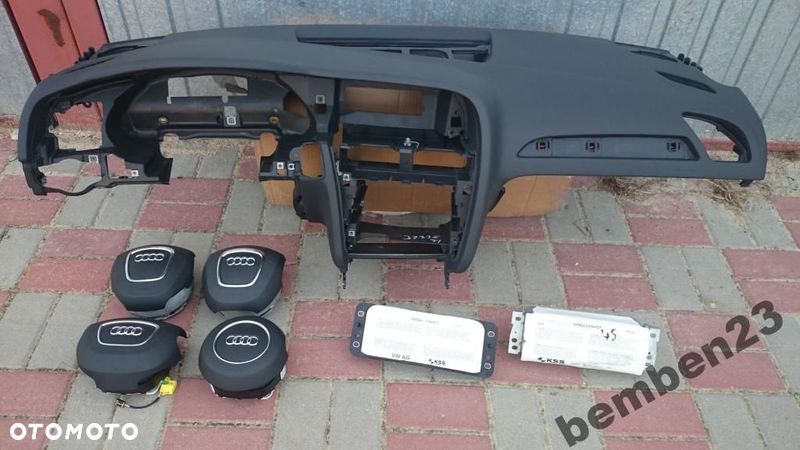 AUDI A4 S4 B8 8K deska konsola poduszki airbag - 1