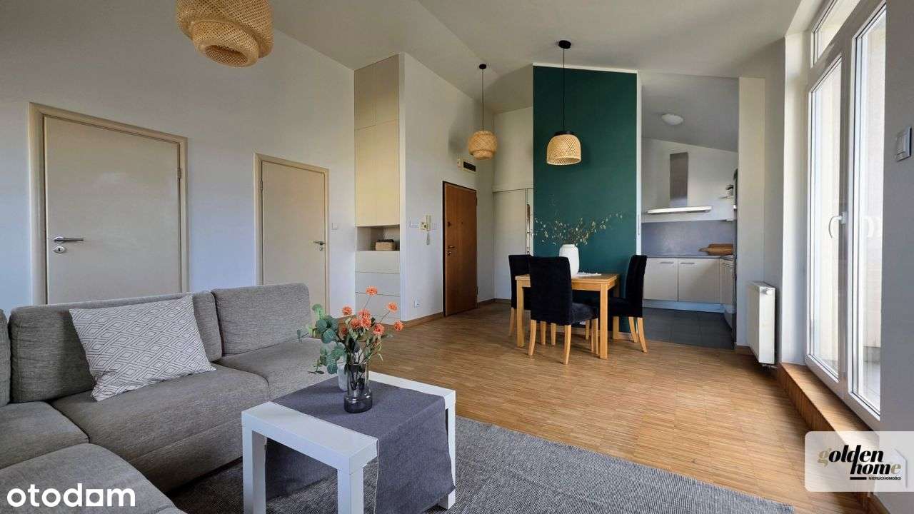 Mieszkanie na zamkniętym osiedlu z miejscem postojowym-1