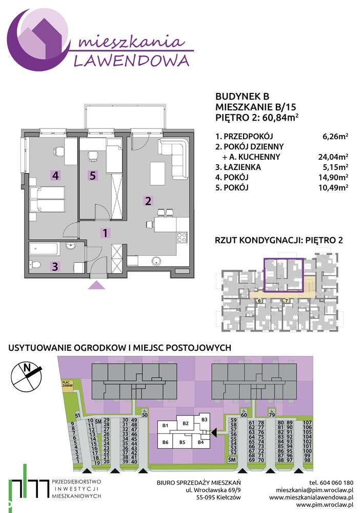 3 pokoje od zaraz - REZERWACJA!-1