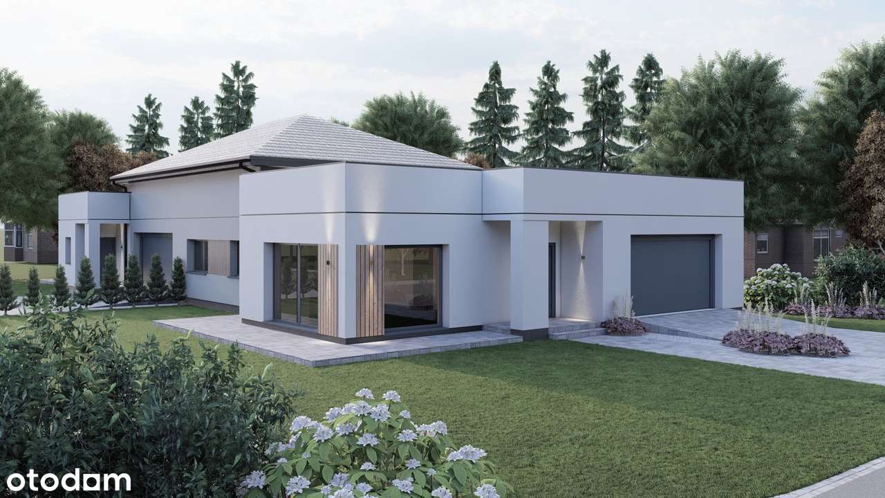 Parterowy DOM W Zbudowie Bliźniaczej NA Górzyskow-2