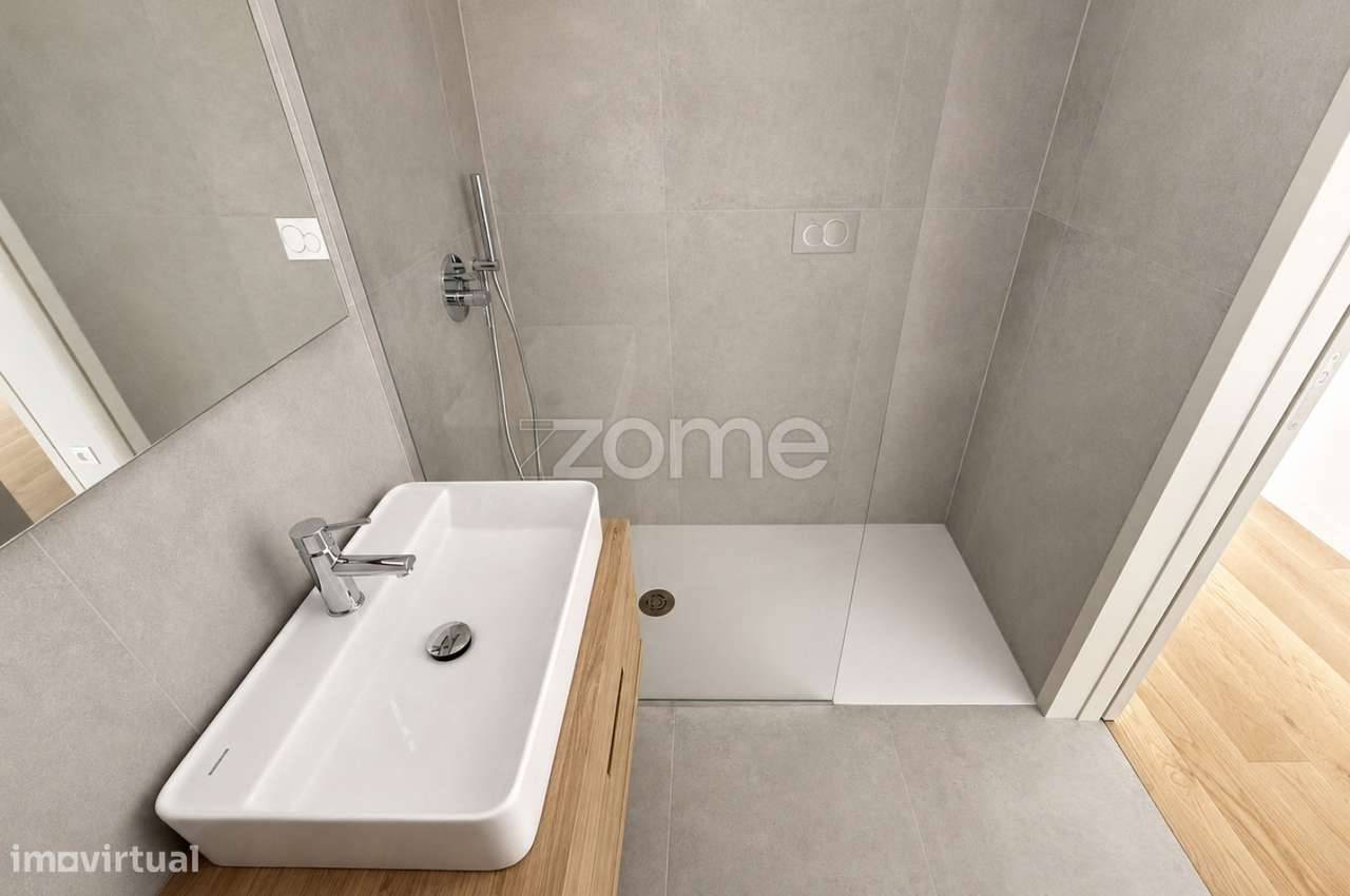 Apartamento T2 novo, com terraço e piscina, em Ponta Delgada-24