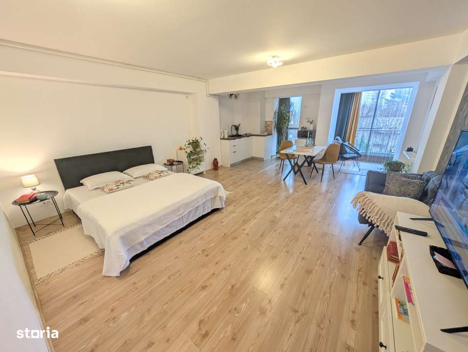 Studio 43mp | 0 comision | Otopeni Airport Residence | Piscina | ideal - Imagine principală: 5/19