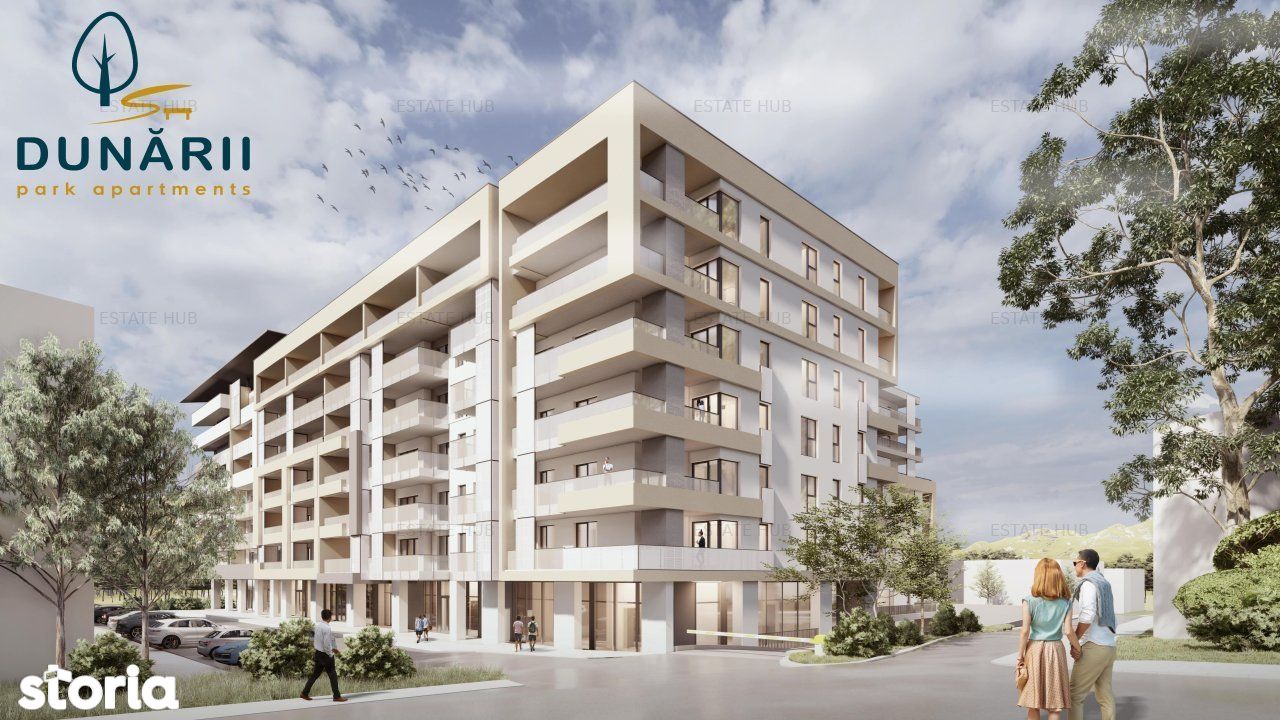Apartament 3 camere nou direct de la dezvoltator strada Dunarii