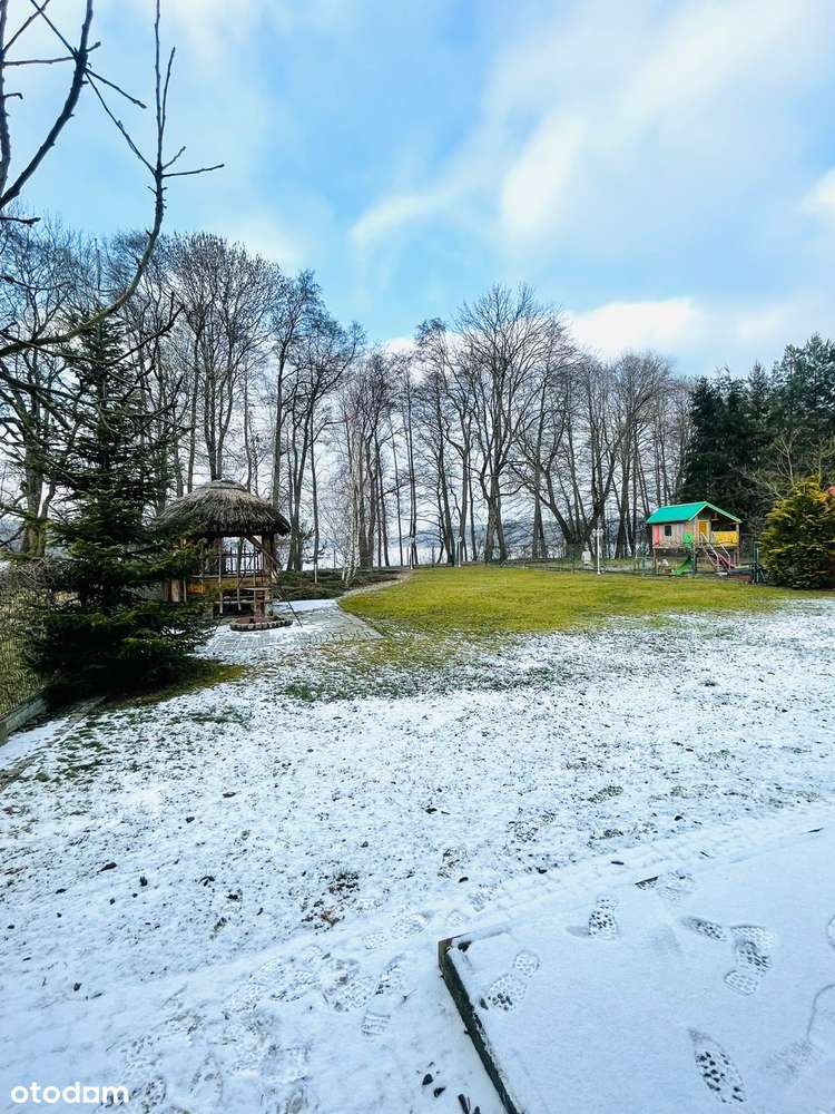 Dom nad jeziorem -pierwsza linia brzegowa Jesionka 15 min od Wolsztyna-2