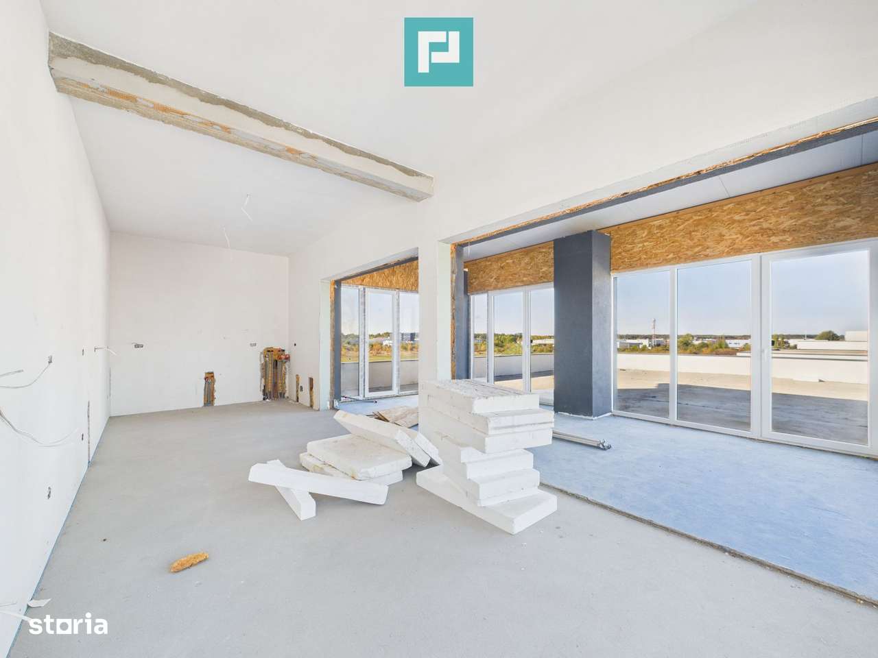 Penthouse cu lift privat și terasă mare în Ghiroda - Imagine principală: 4/13