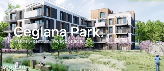 Nowe, 44 m² w pięknej, zielonej inwestycji CEGLANA