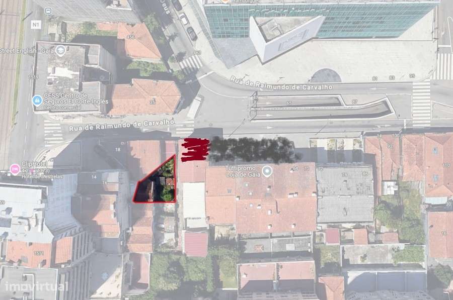 Moradia Geminada T2 para Reconstruir ao lado do Corte Inglês, em Gaia!-24