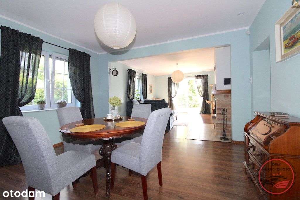 Dom z Ogrodem nad Jeziorem – Komfort i Spokój w Dź-2