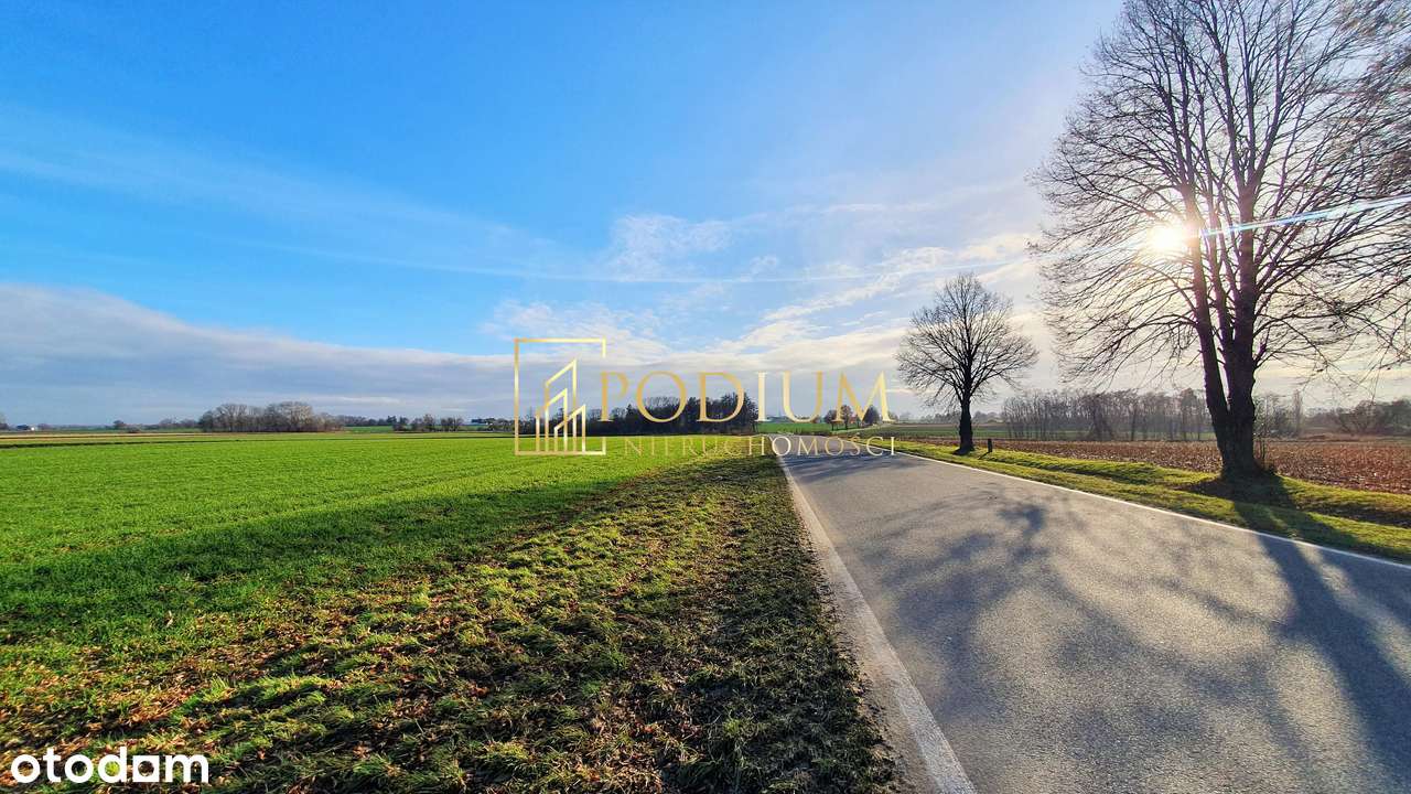 Atrakcyjna działka inwestycyjna 0,46 ha Kobierzyce-5