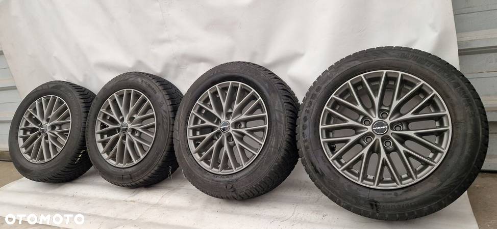 KOŁA ZIMOWE TOYOTA HYUNDAI KIA 215/60 R16 FIRESTONE FALKEN 7x16 ET40 BORBET - 2